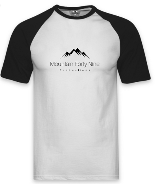 Mountain Forty Nine Short Sleeve Baseball T-Shirt